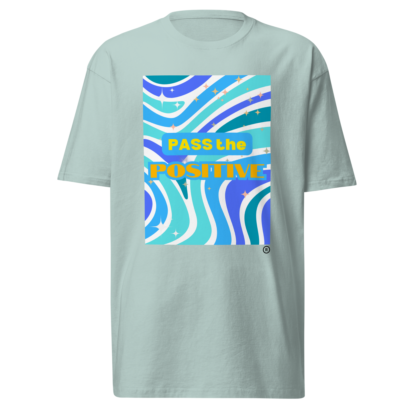 Wave Frenzy T-Shirt - Men’s Premium - Agave
