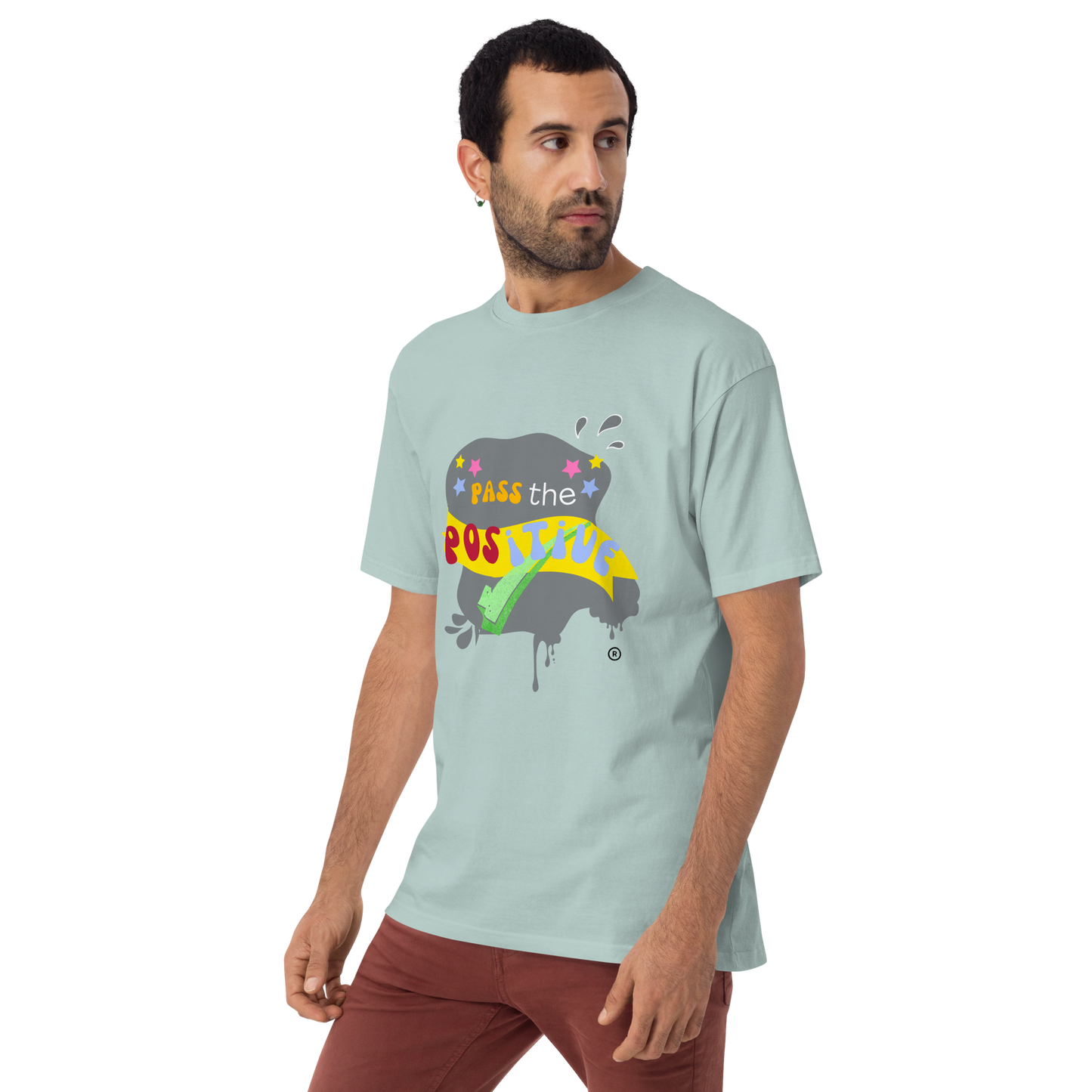 Cute Spooky T-Shirt - Men's Premium - Agave