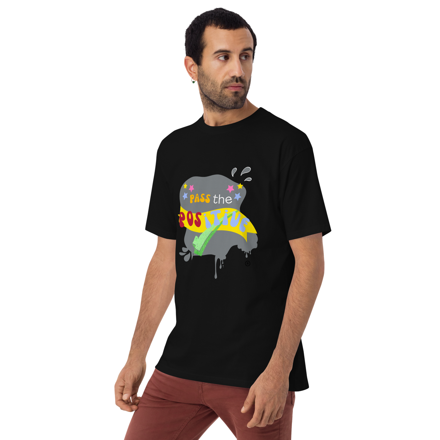 Cute Spooky T-Shirt - Men's Premium - Black