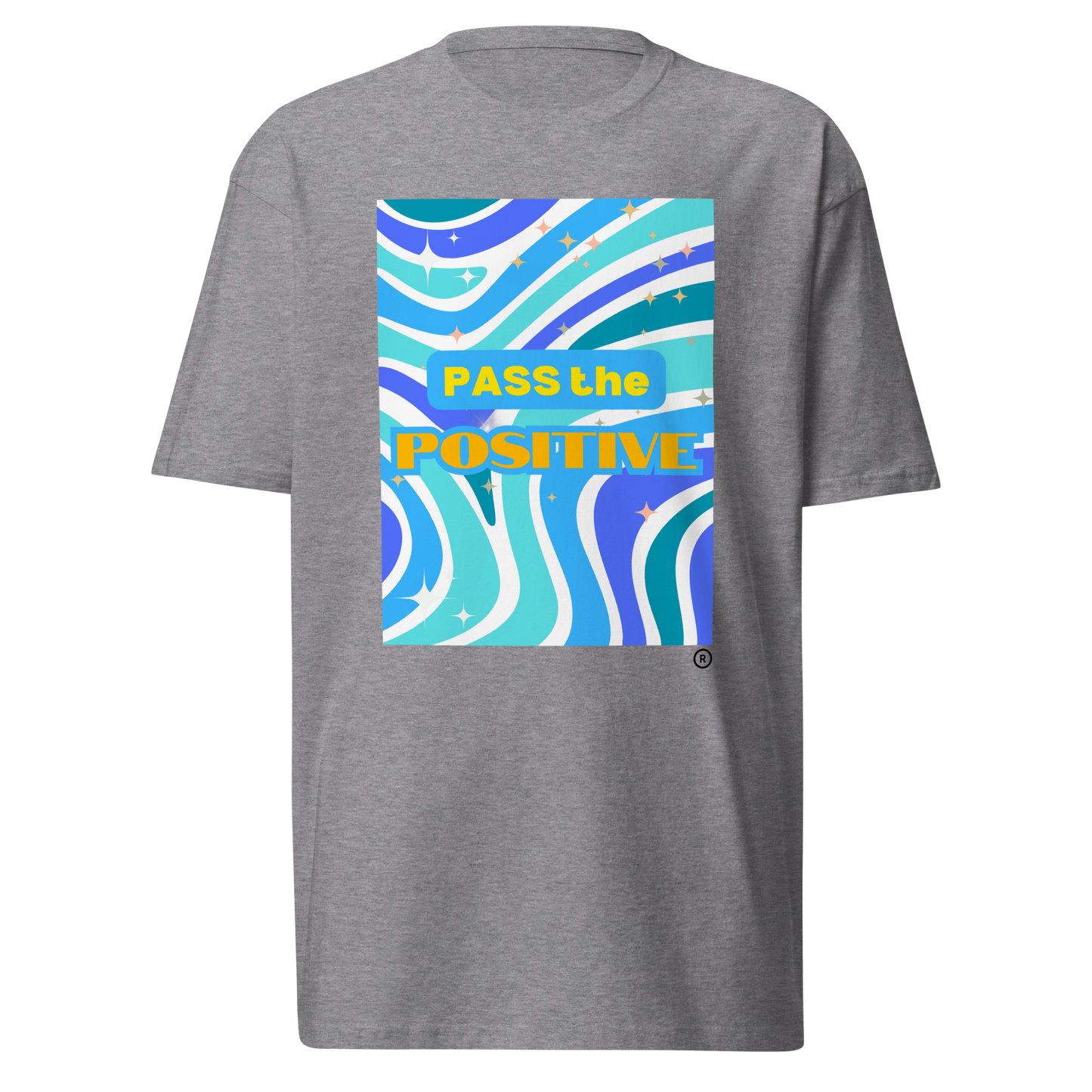 Wave Frenzy T-Shirt - Men’s Premium - Carbon Grey