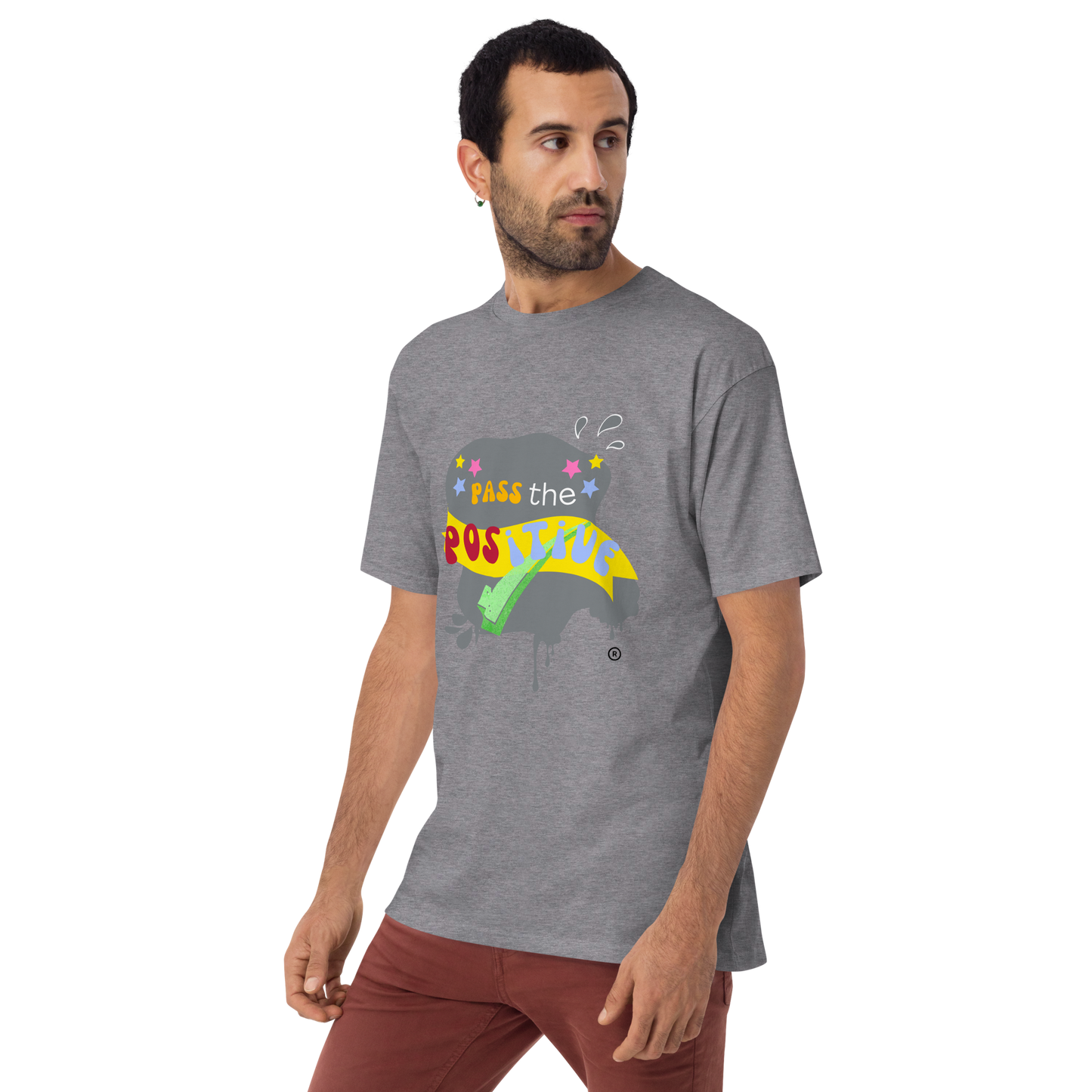 Cute Spooky T-Shirt - Men's Premium - Carbon Grey