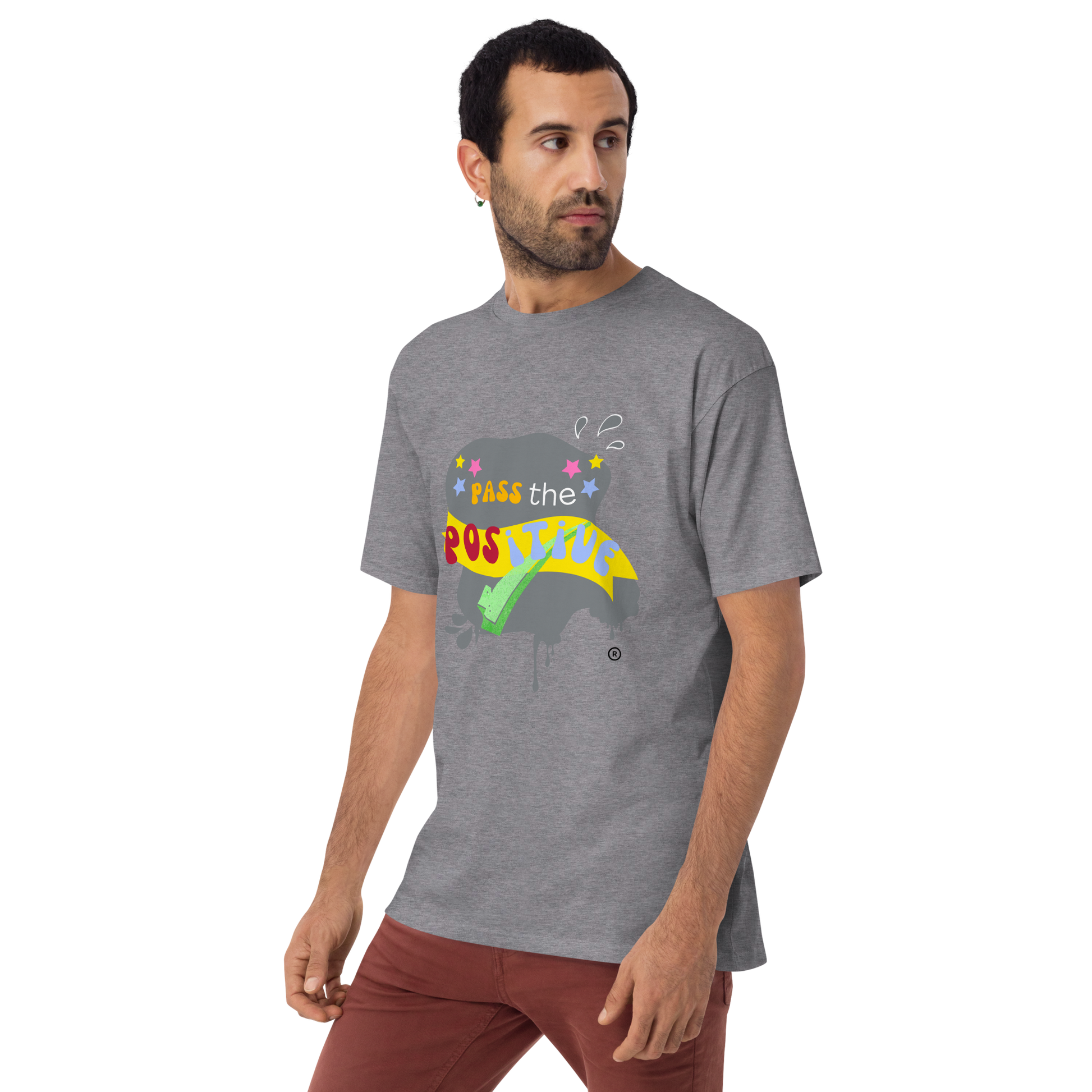 Cute Spooky T-Shirt - Men's Premium - Carbon Grey