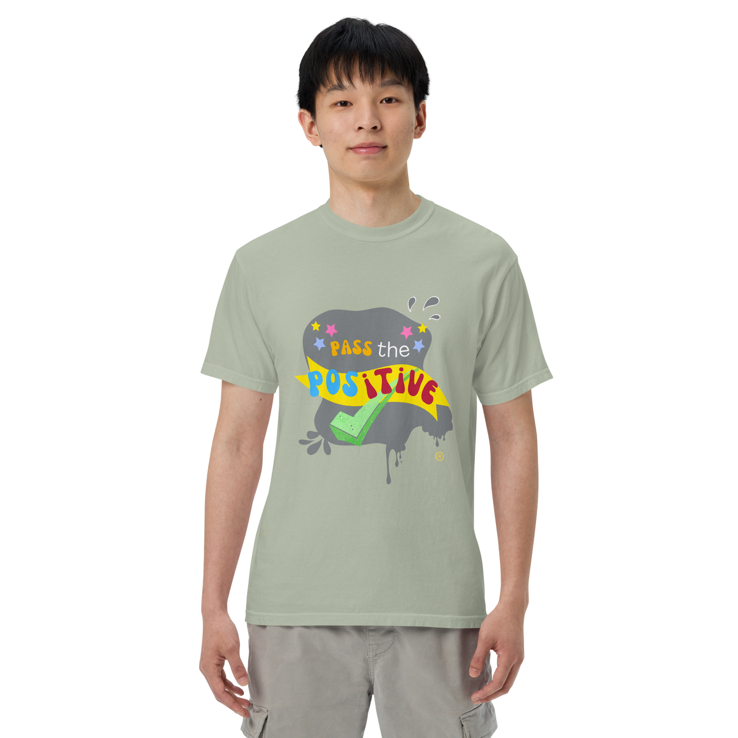 Chaos Theory T-Shirt - Unisex Garment Dyed - Bay