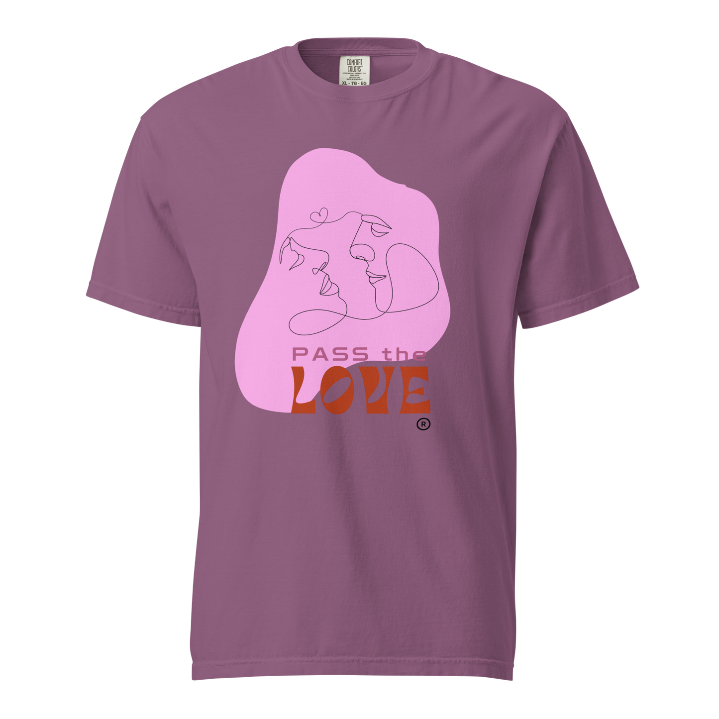 Kiss T-Shirt - Berry