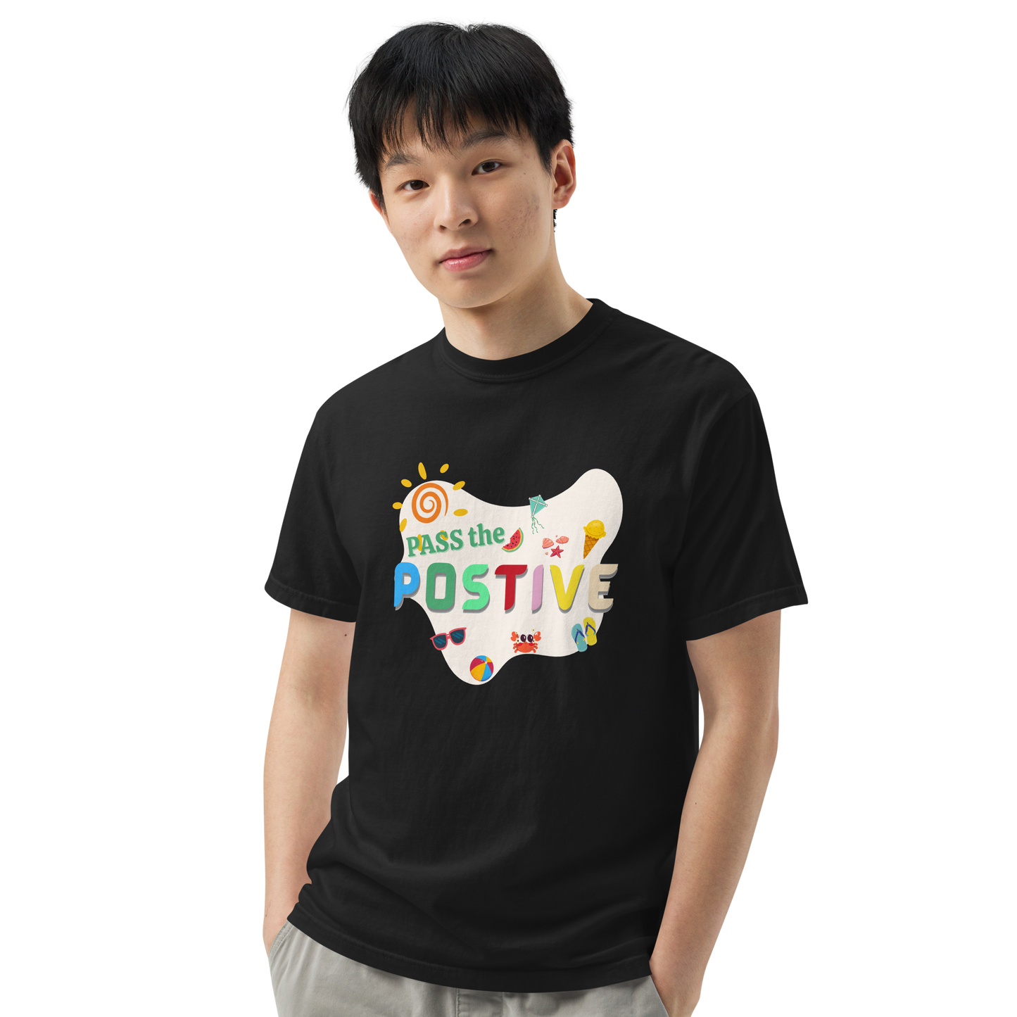 Sunny Beach T-Shirt – Unisex - Black