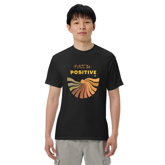 Radiant Sun T-Shirt - Unisex Dyed - Black