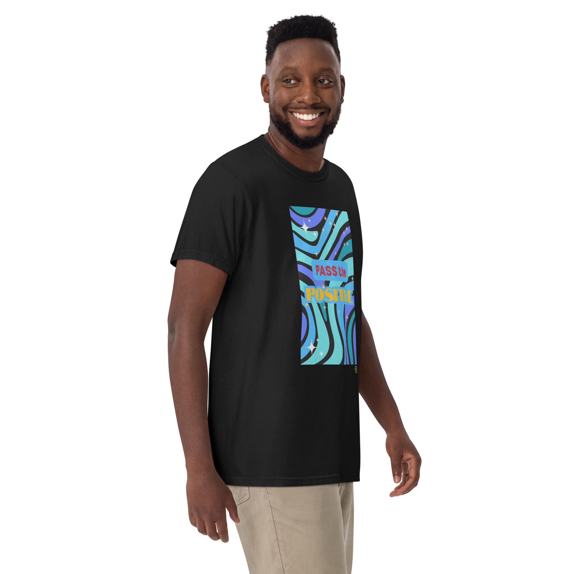 Mystic Ocean T-Shirt - Unisex Dyed -Black