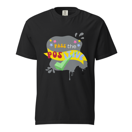 Phantom Stone T-Shirt - Unisex Garment Dyed - Black