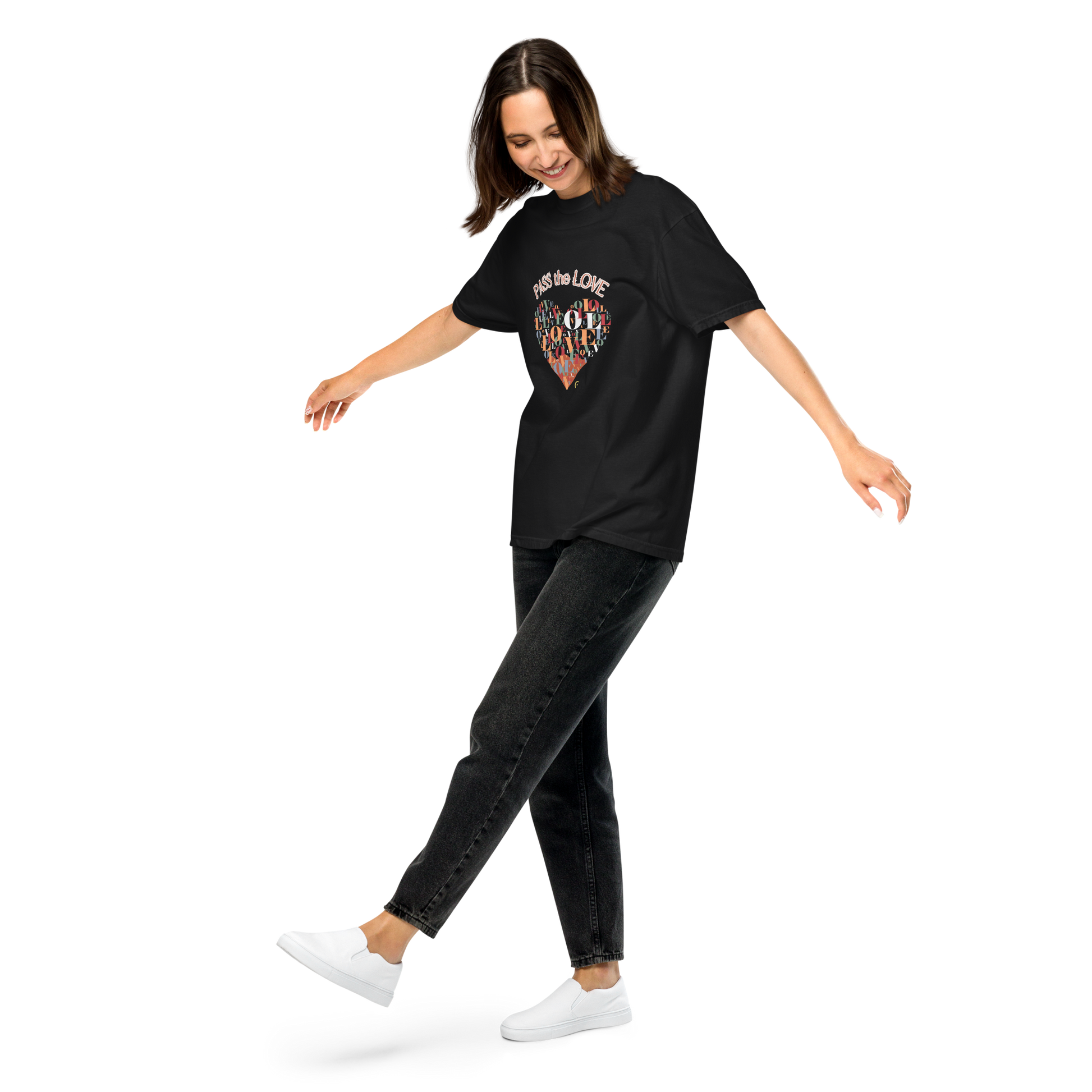 Heart T-Shirt - Black