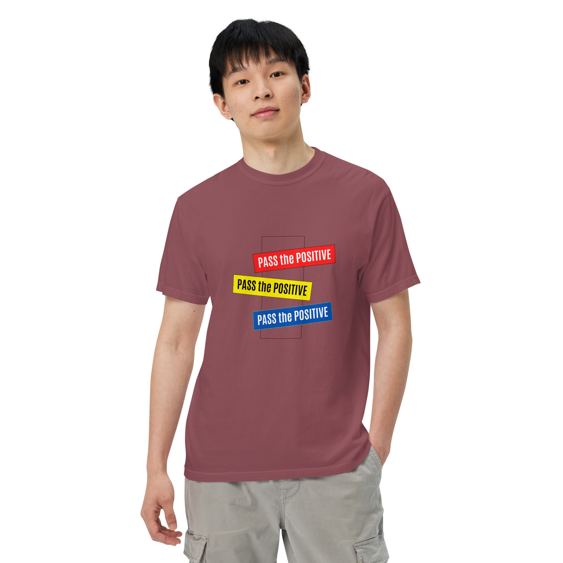 Empowering T-Shirt - Unisex Dyed - Brick