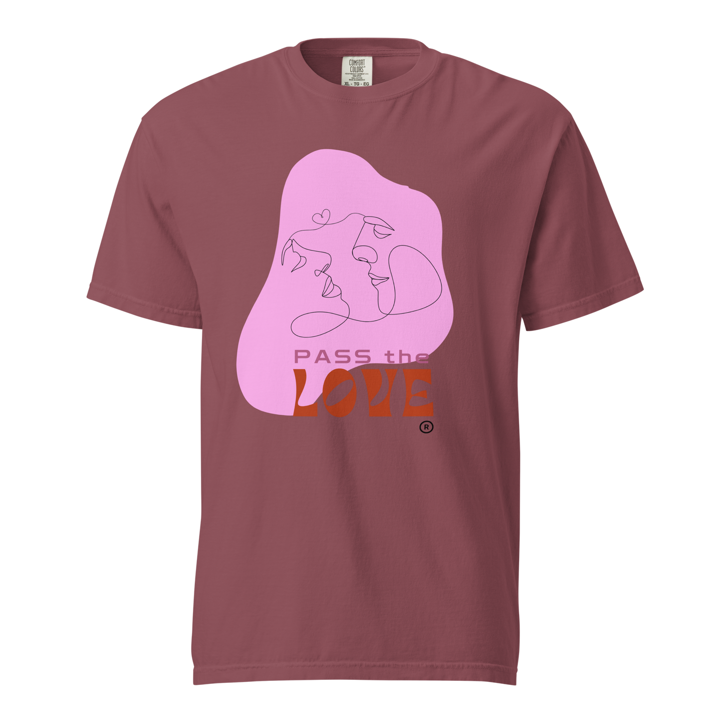 Kiss T-Shirt - Brick