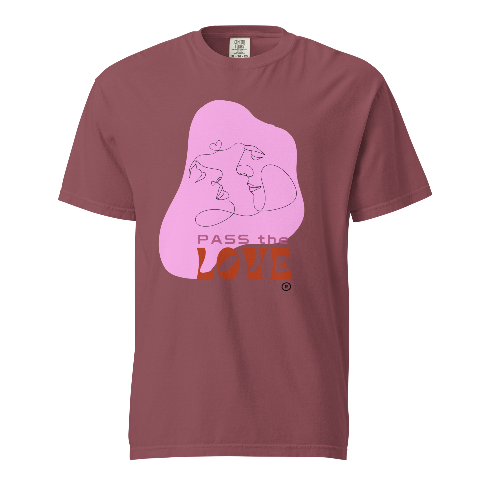 Kiss T-Shirt - Brick