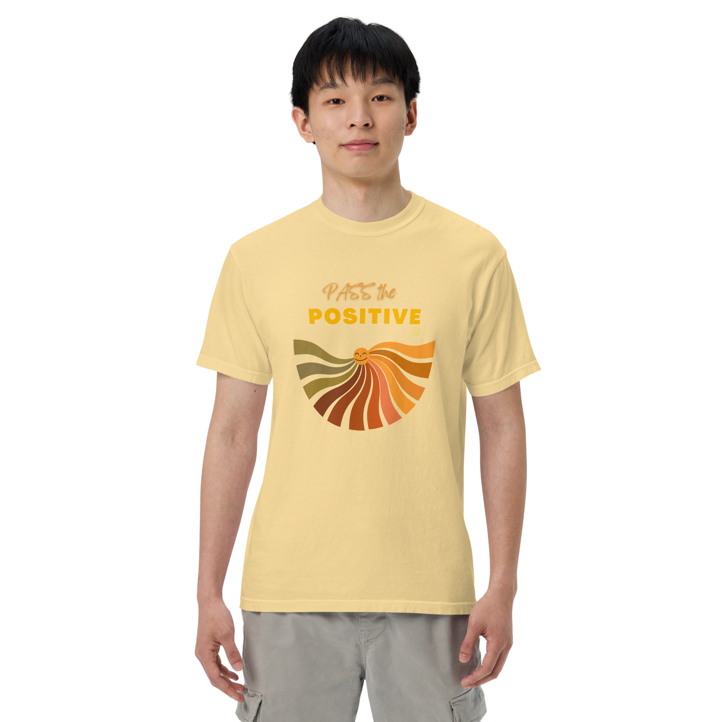 Radiant Sun T-Shirt - Unisex Dyed - Butter