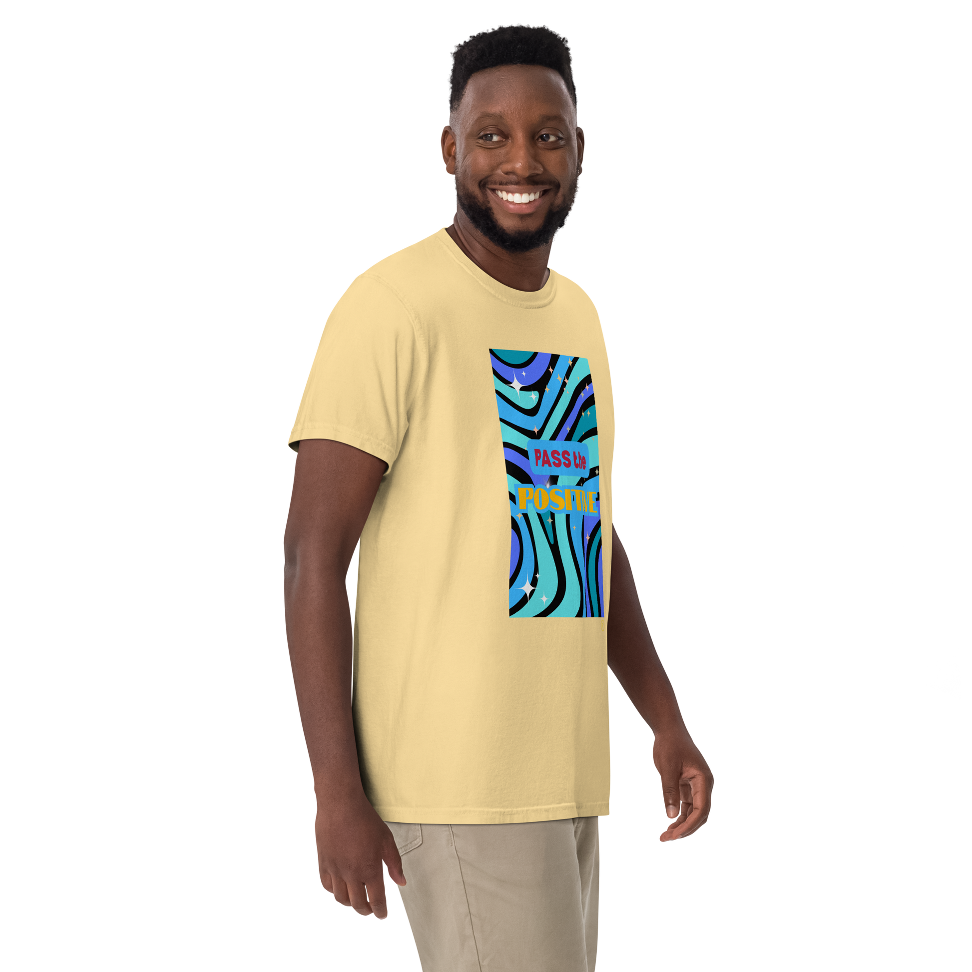 Mystic Ocean T-Shirt - Unisex Dyed - Butter