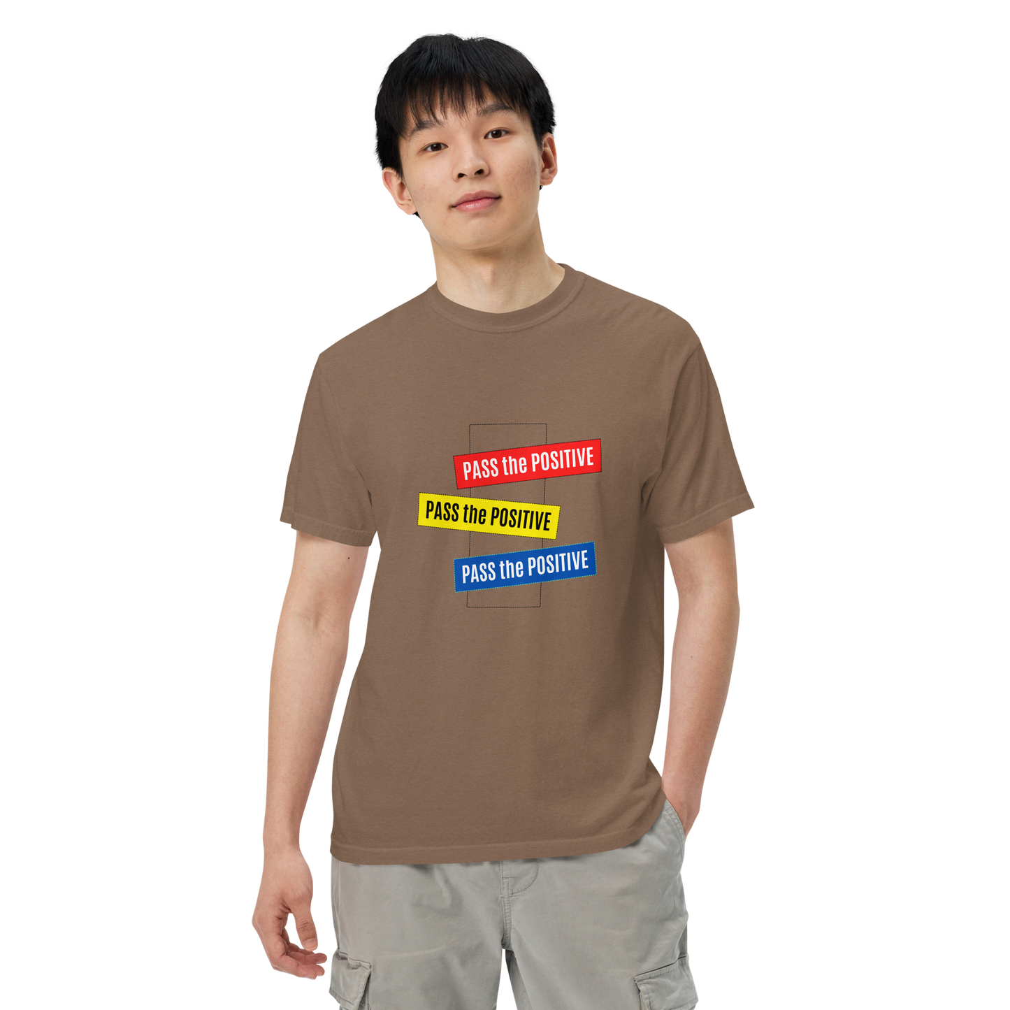 Empowering T-Shirt - Unisex Dyed - Espresso