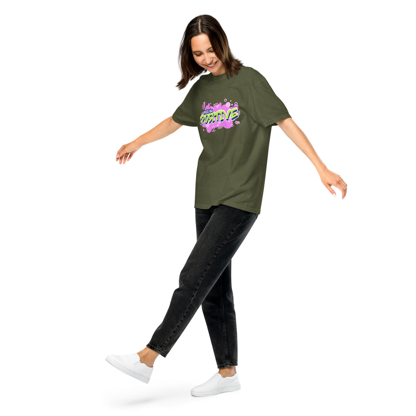 Funky Cloudburst Tee - Unisex Dyed - Hemp