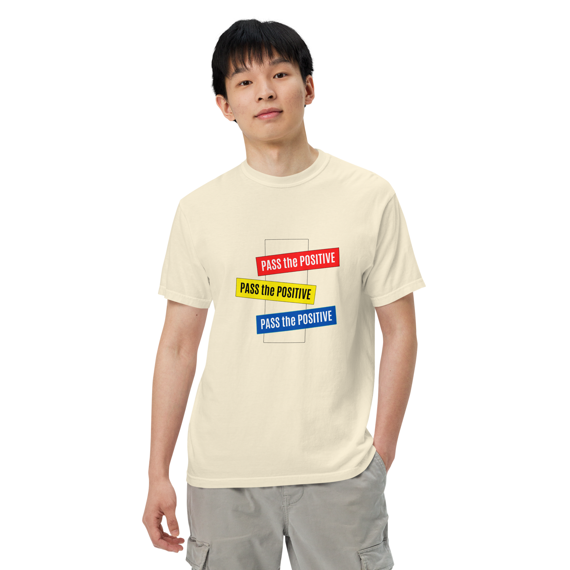 Empowering T-Shirt - Unisex Dyed - Ivory