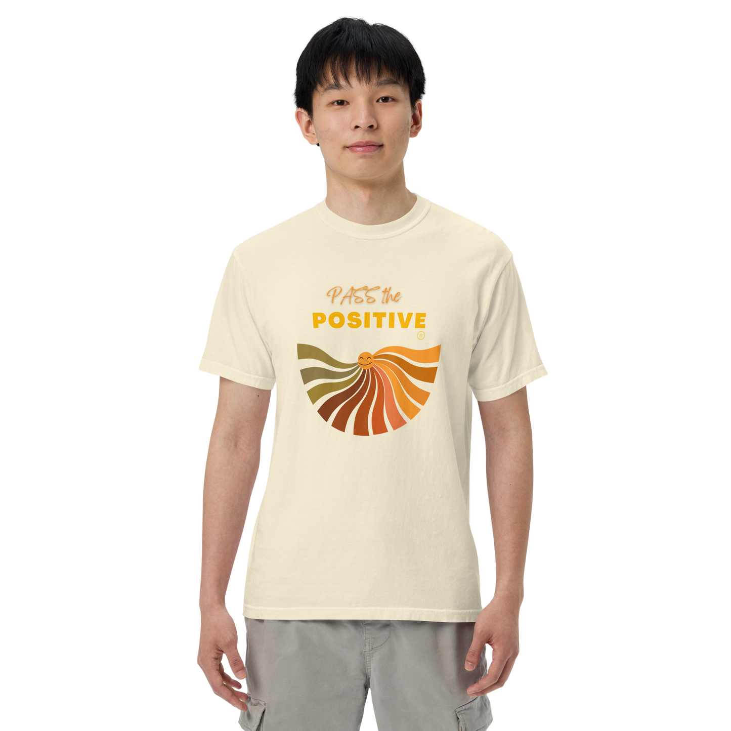 Radiant Sun T-Shirt - Unisex Dyed - Ivory