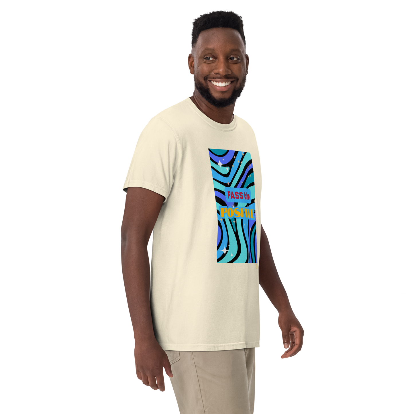Mystic Ocean T-Shirt - Unisex Dyed - Ivory