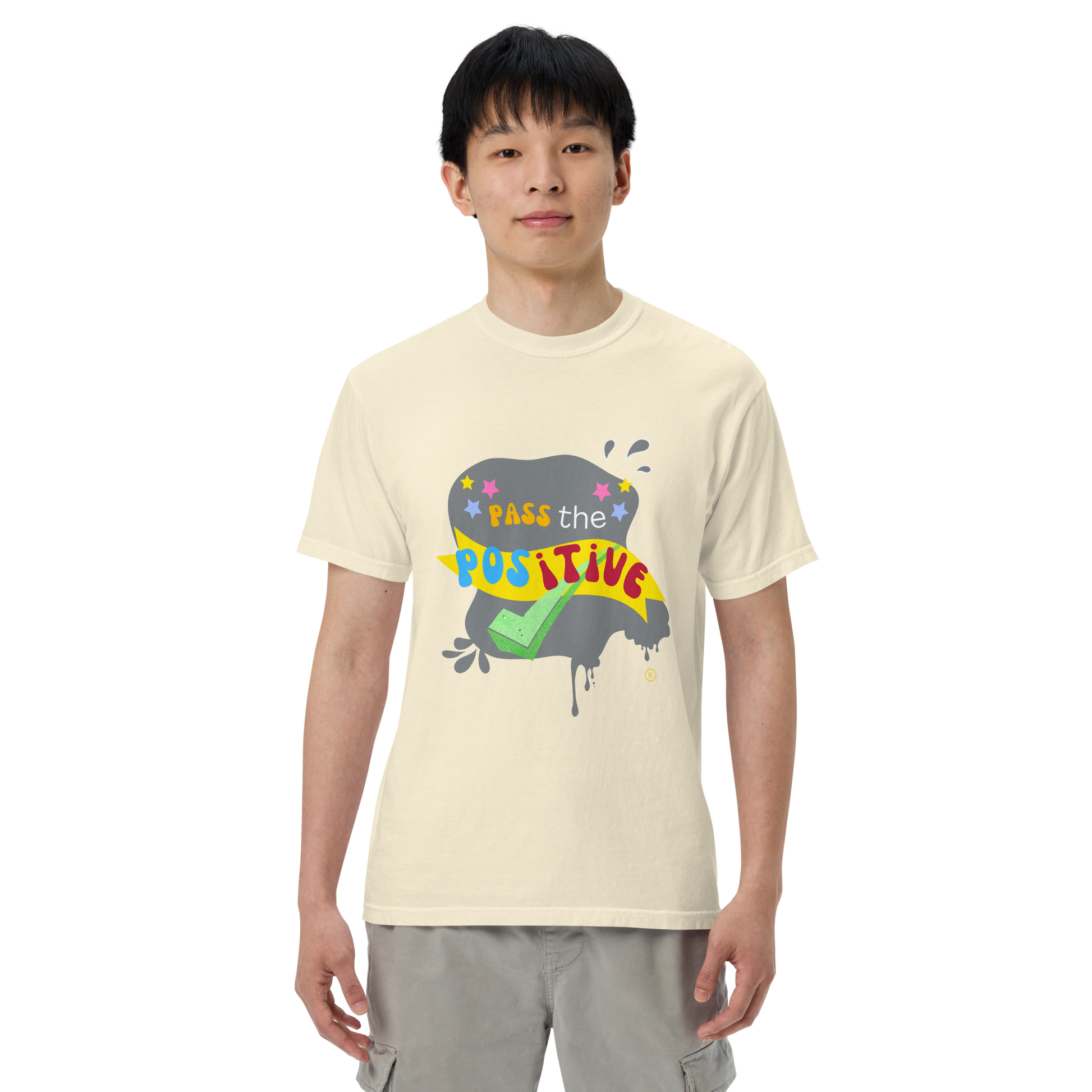 Chaos Theory T-Shirt - Unisex Garment Dyed - Ivory