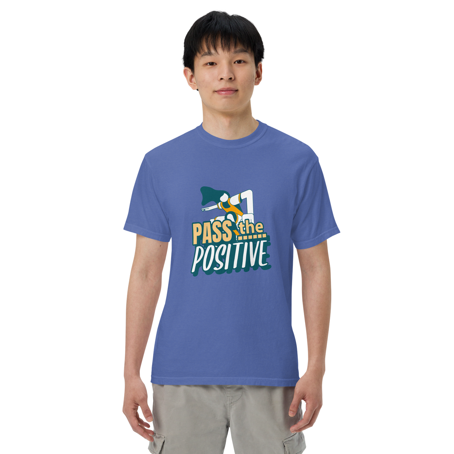Victory Slide - Unisex Dyed - Mystic Blue