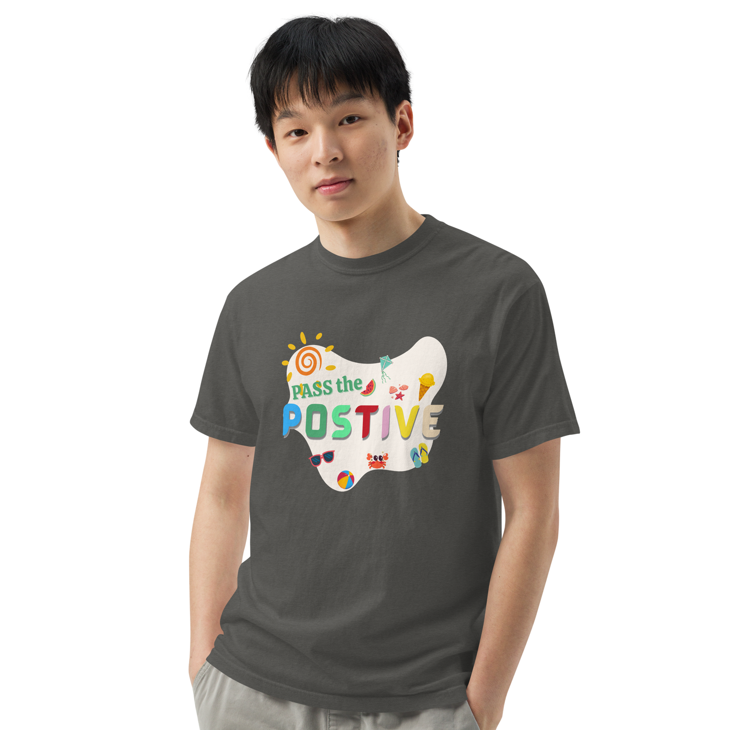 Sunny Beach T-Shirt – Unisex - Pepper