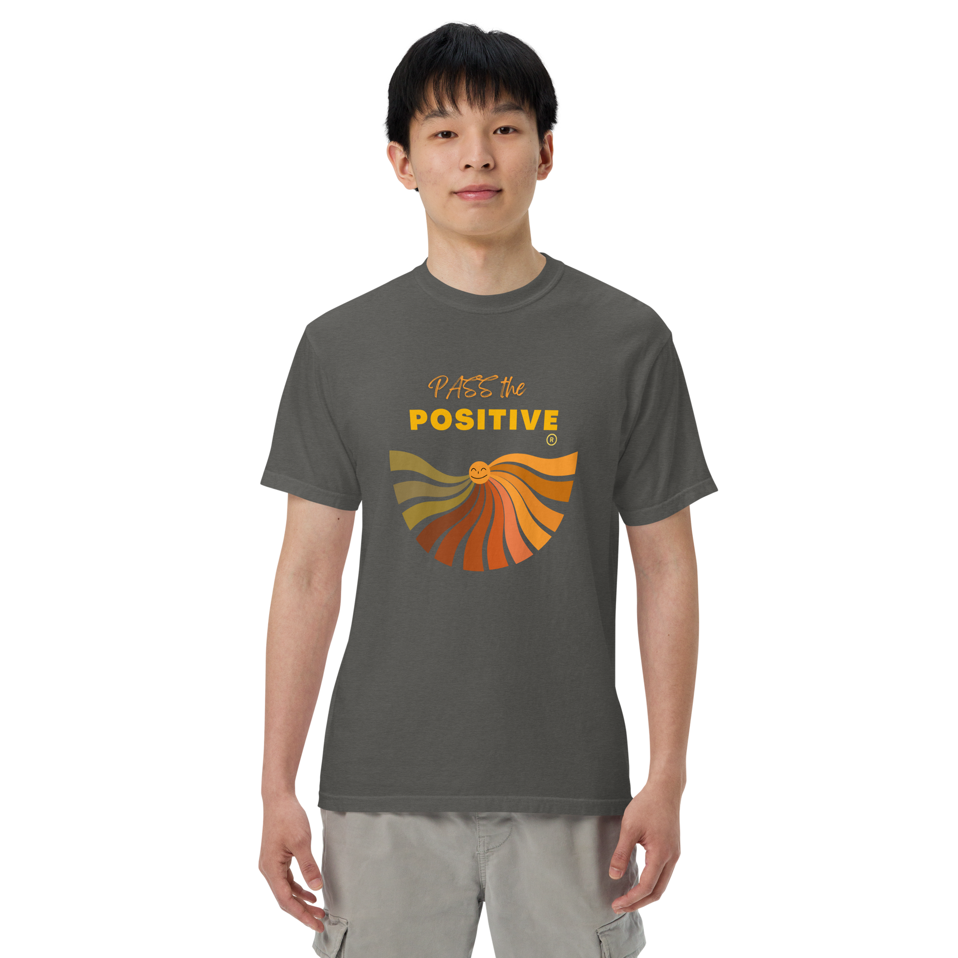 Radiant Sun T-Shirt - Unisex Dyed - Pepper