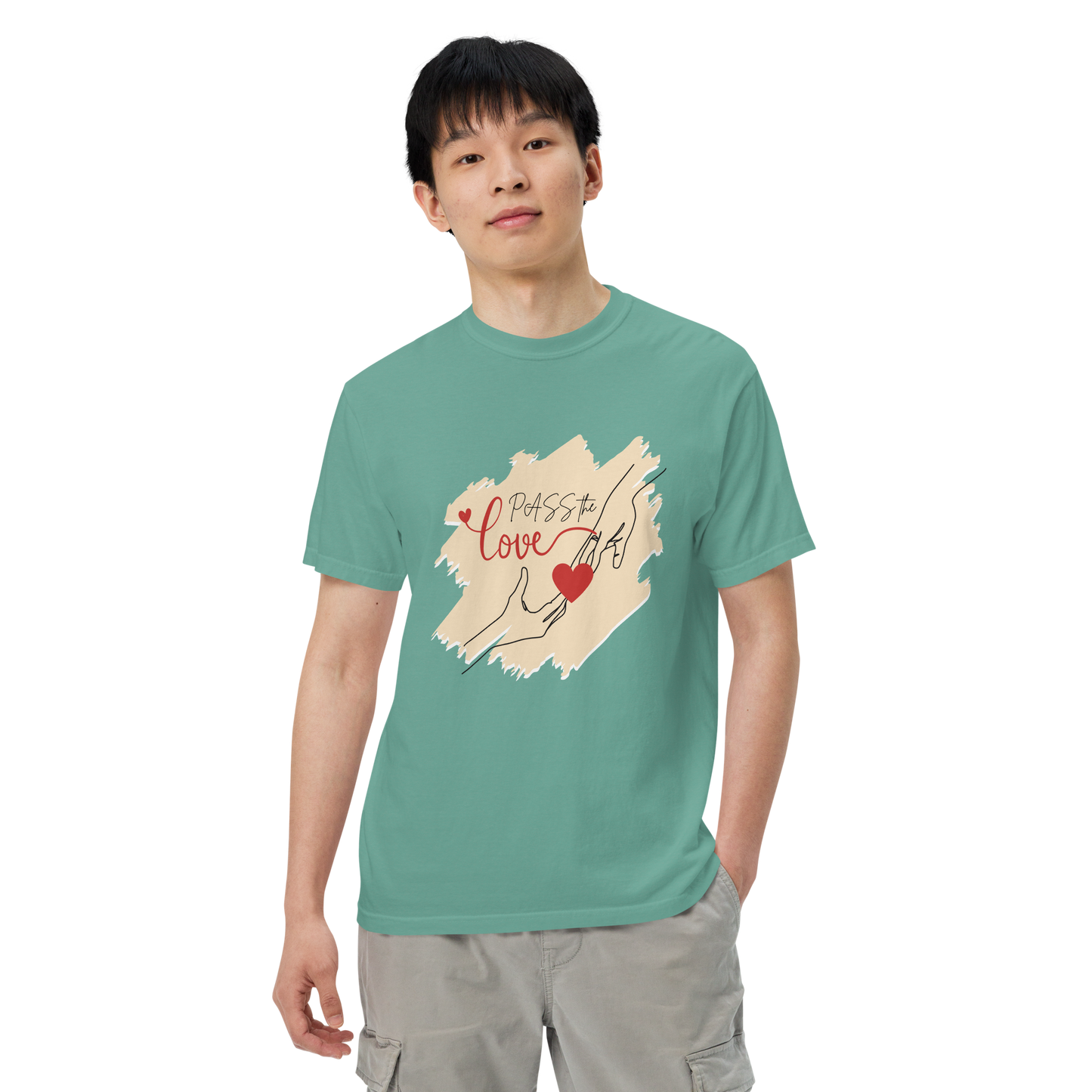 Couple T-Shirt - Seafoam