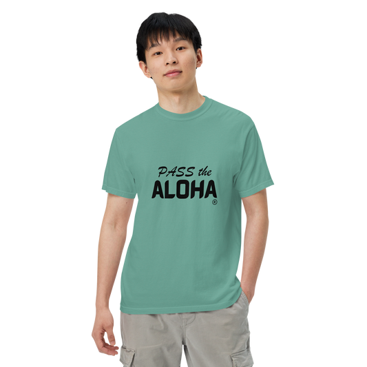 plain-unisex-garment-dyed-heavyweight-t-shirt-seafoam-front-pass-the-aloha