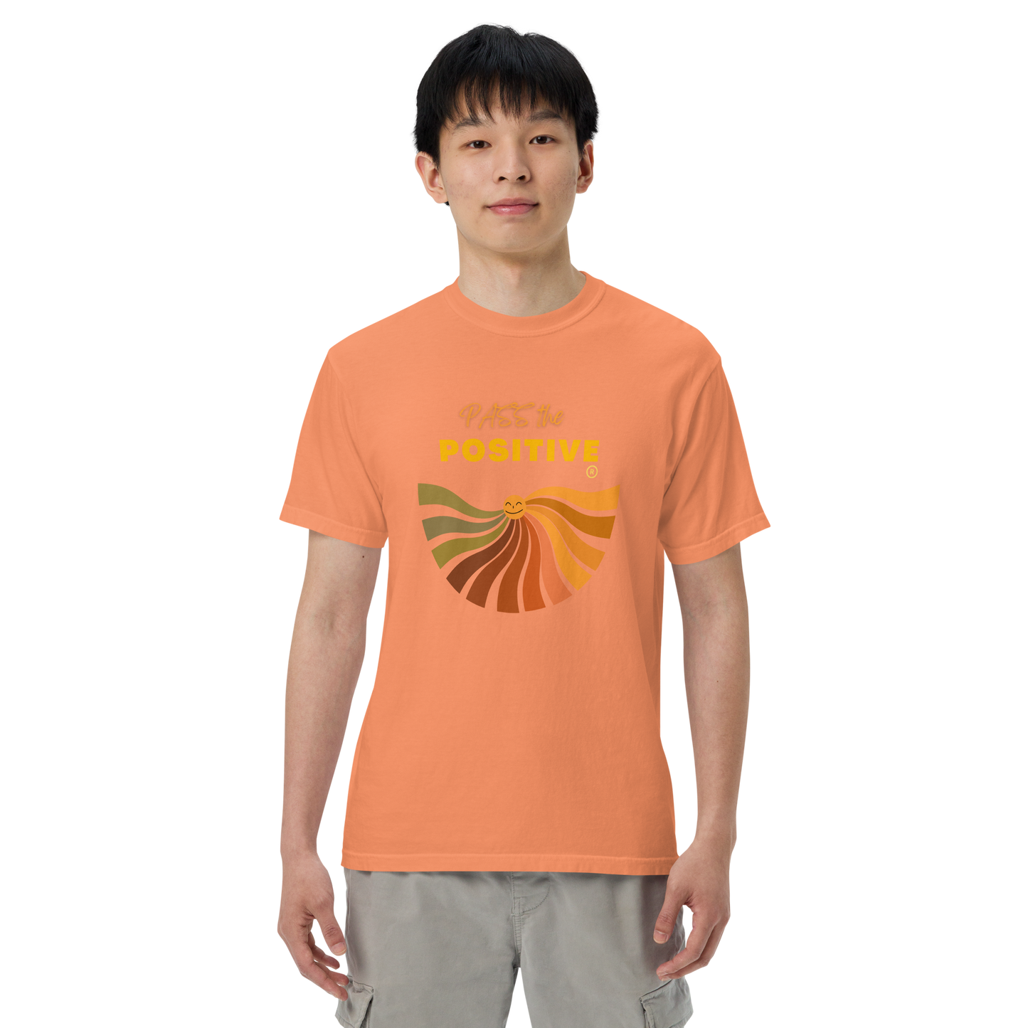 Radiant Sun T-Shirt - Unisex Dyed - Terracotta