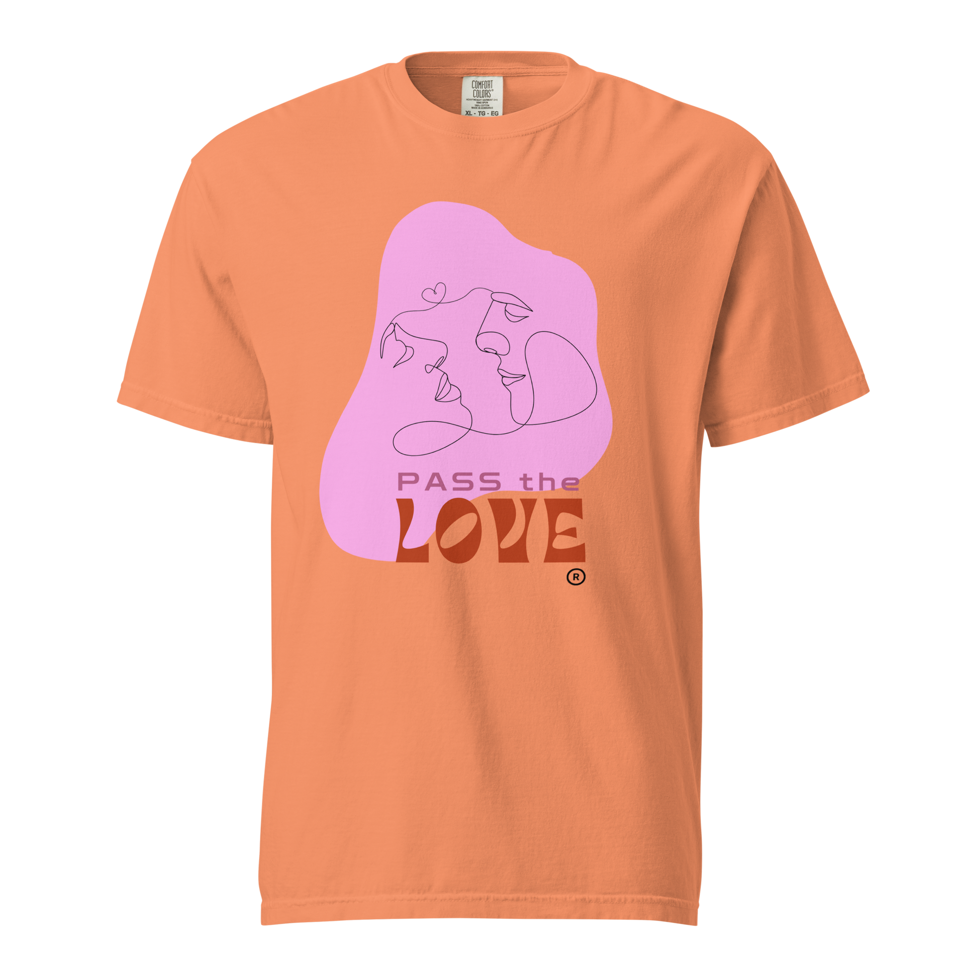 Kiss T-Shirt - Terracotta