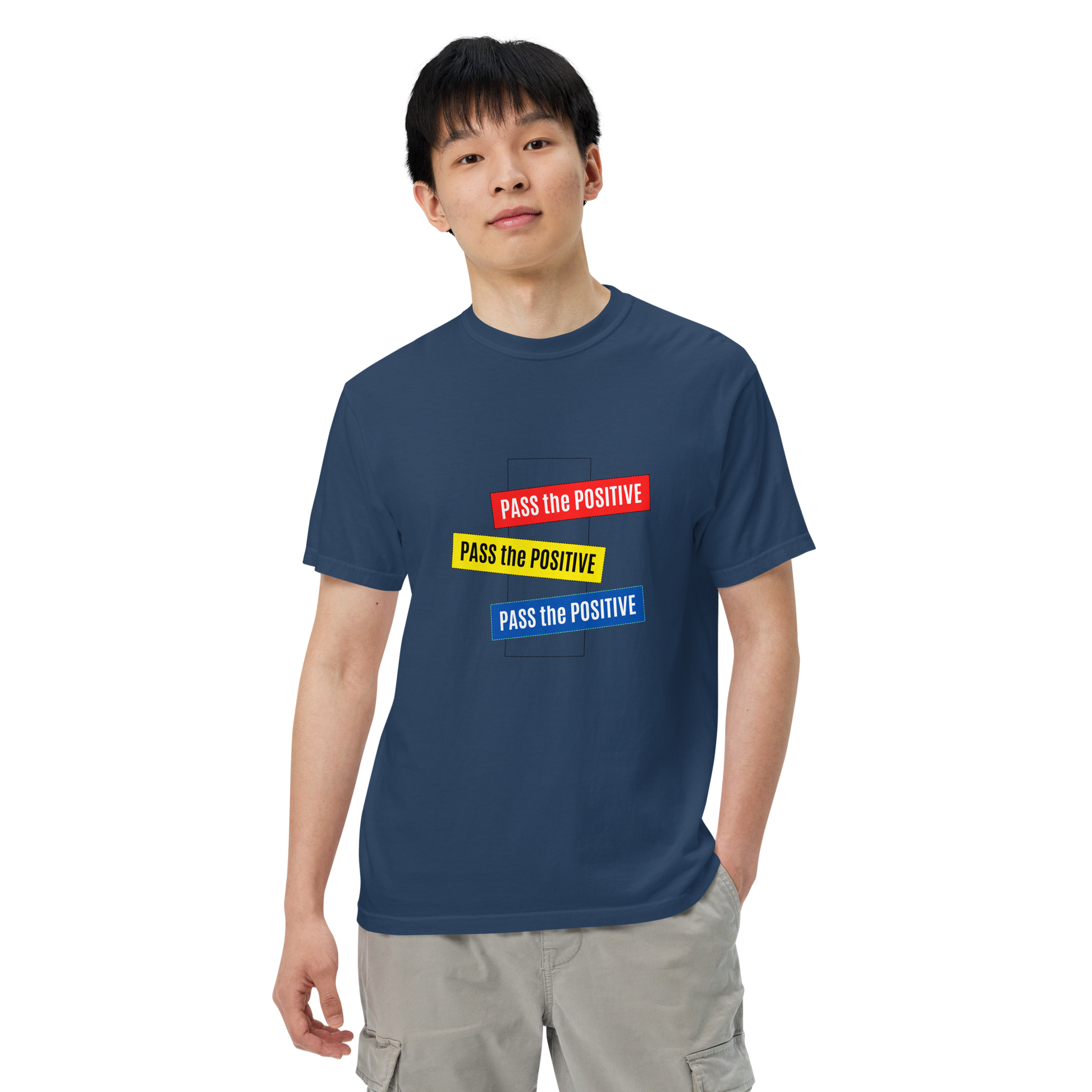 Empowering T-Shirt - Unisex Dyed - True Navy