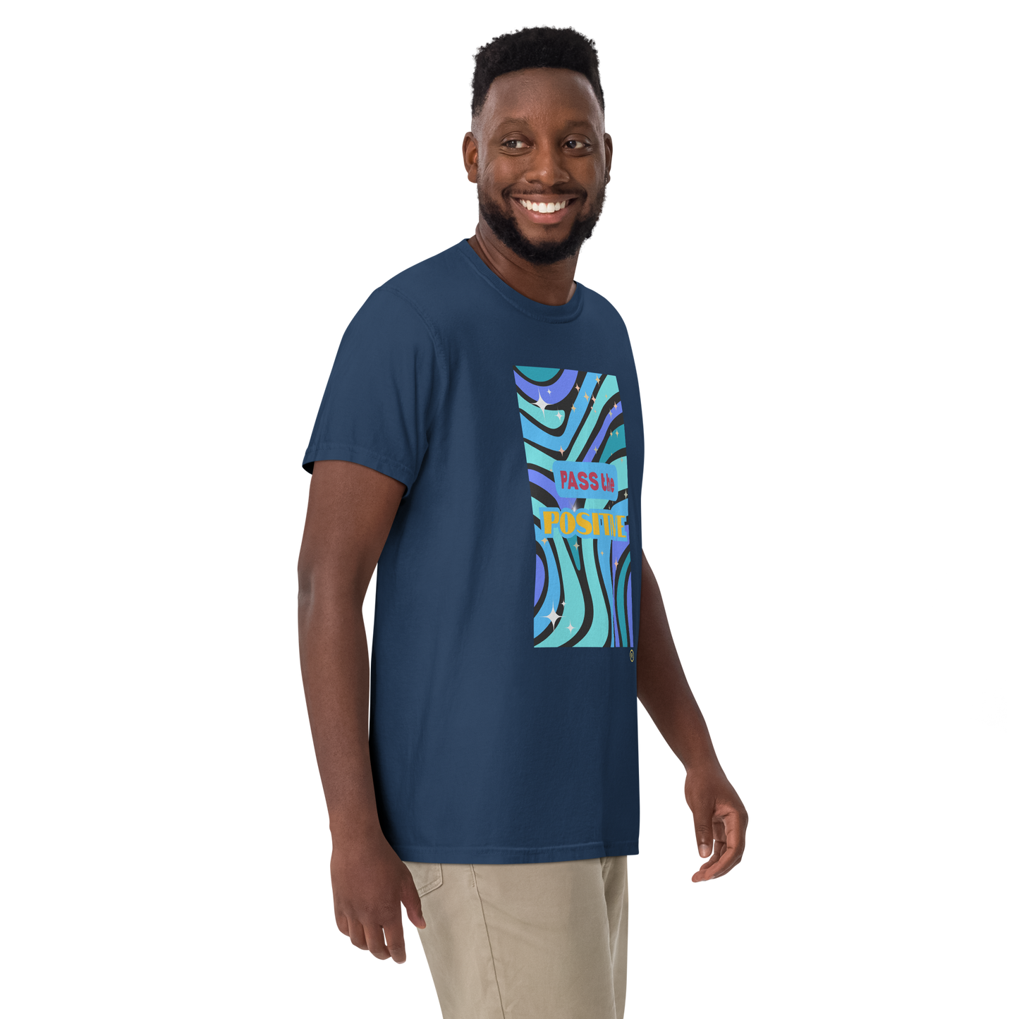 Mystic Ocean T-Shirt - Unisex Dyed - True Navy
