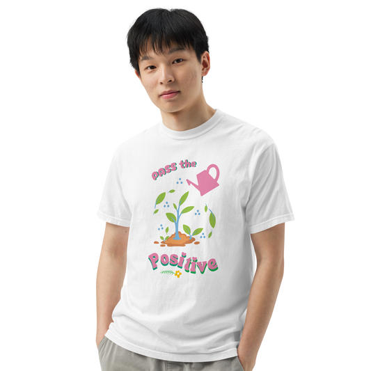 Bloom & Grow T-Shirt - Unisex Dyed - White