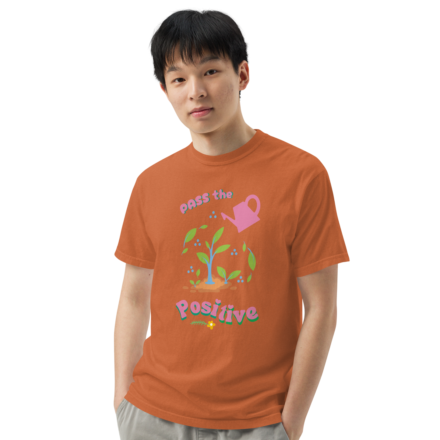 Bloom & Grow T-Shirt - Unisex Dyed - Yam