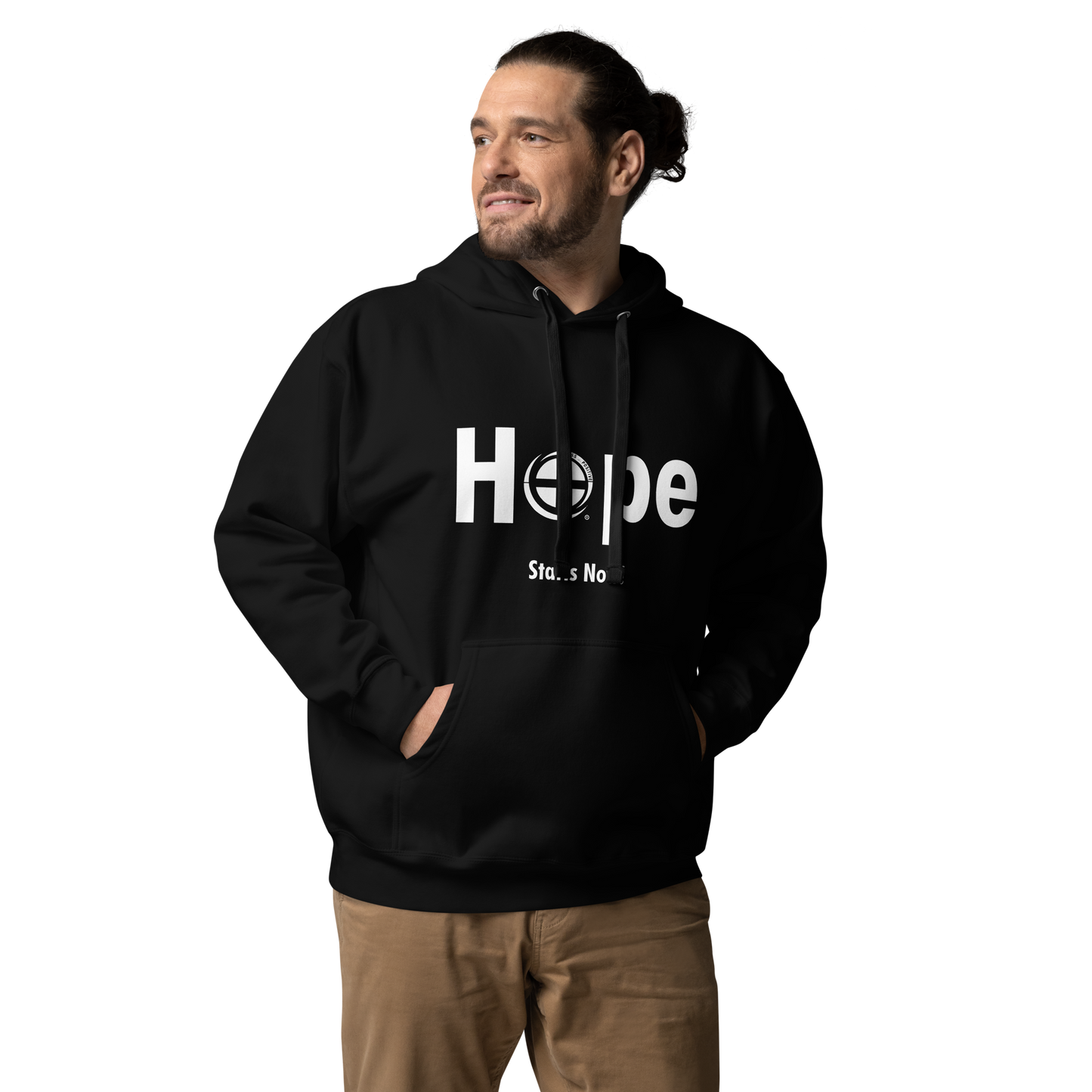 Hope Hoodie - Pass the Positive - Black