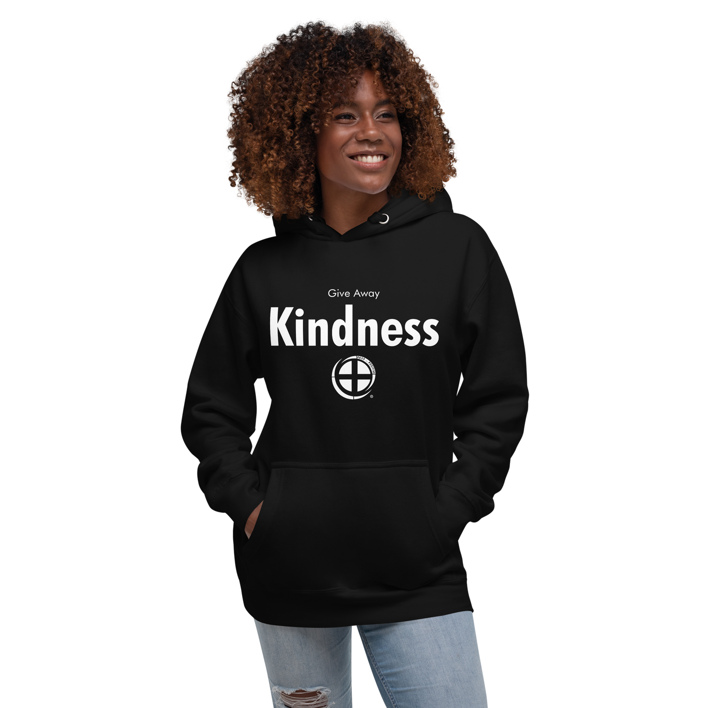 Kindness Hoodie - Pass the Positive - Black