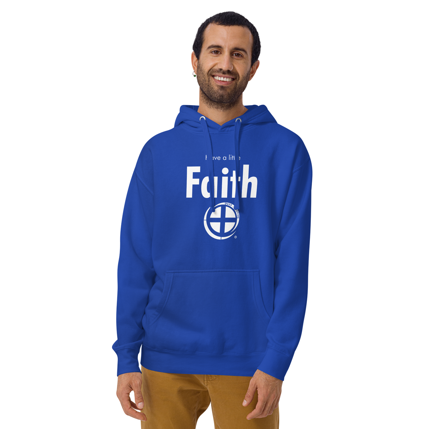 Faith Hoodie - Pass the Positive - Team Royal