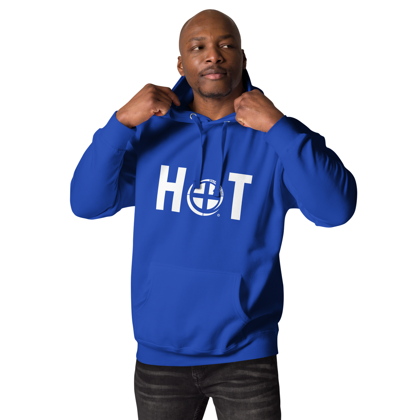Hot Hoodie - Pass the Positive - Team Blue