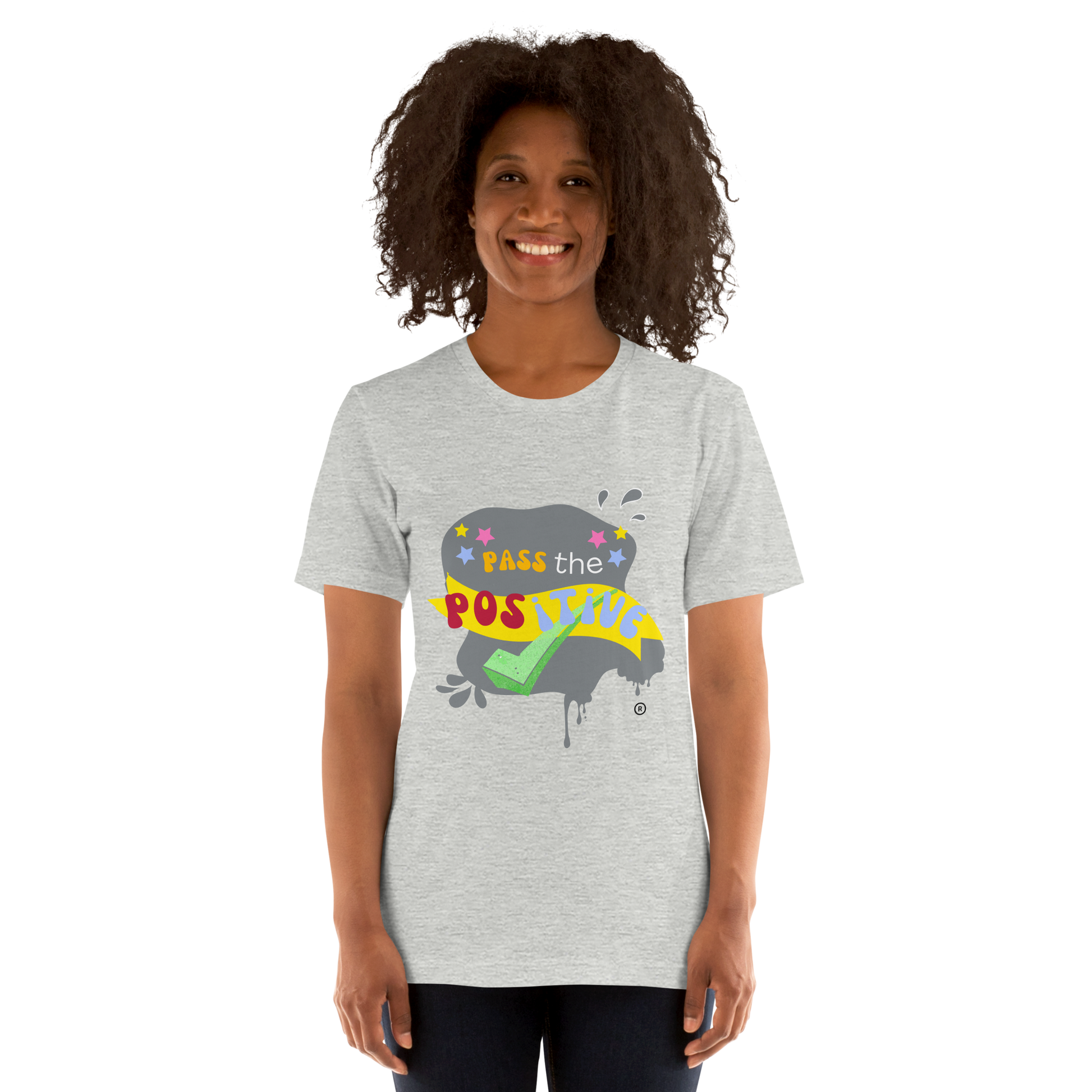 Graphic Spooky T-Shirt - Unisex - Athletic Heather