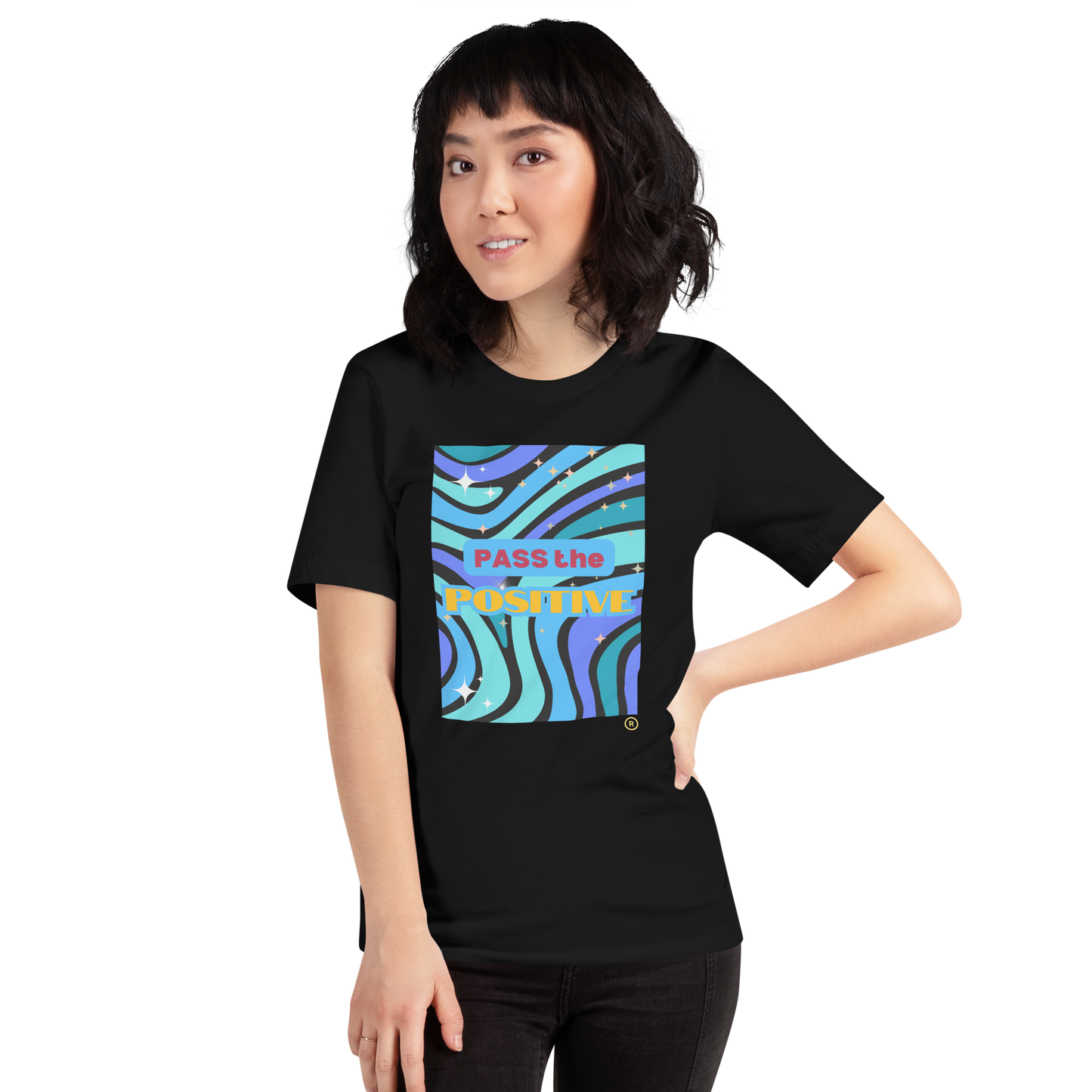 Magical Waves T-Shirt - Unisex - Black