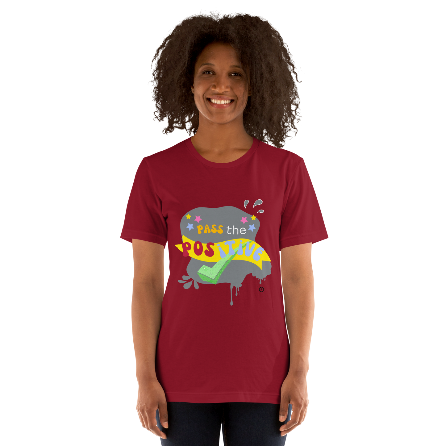 Graphic Spooky T-Shirt - Unisex - Cardinal