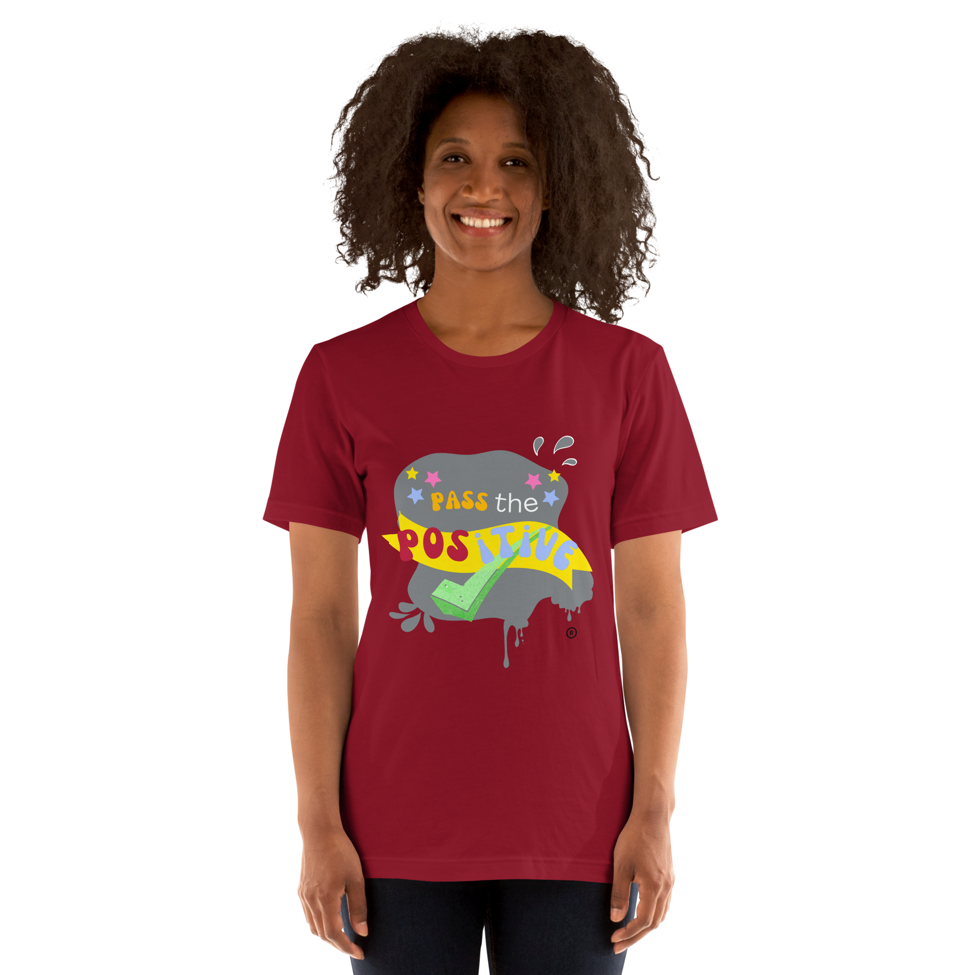 Graphic Spooky T-Shirt - Unisex - Cardinal