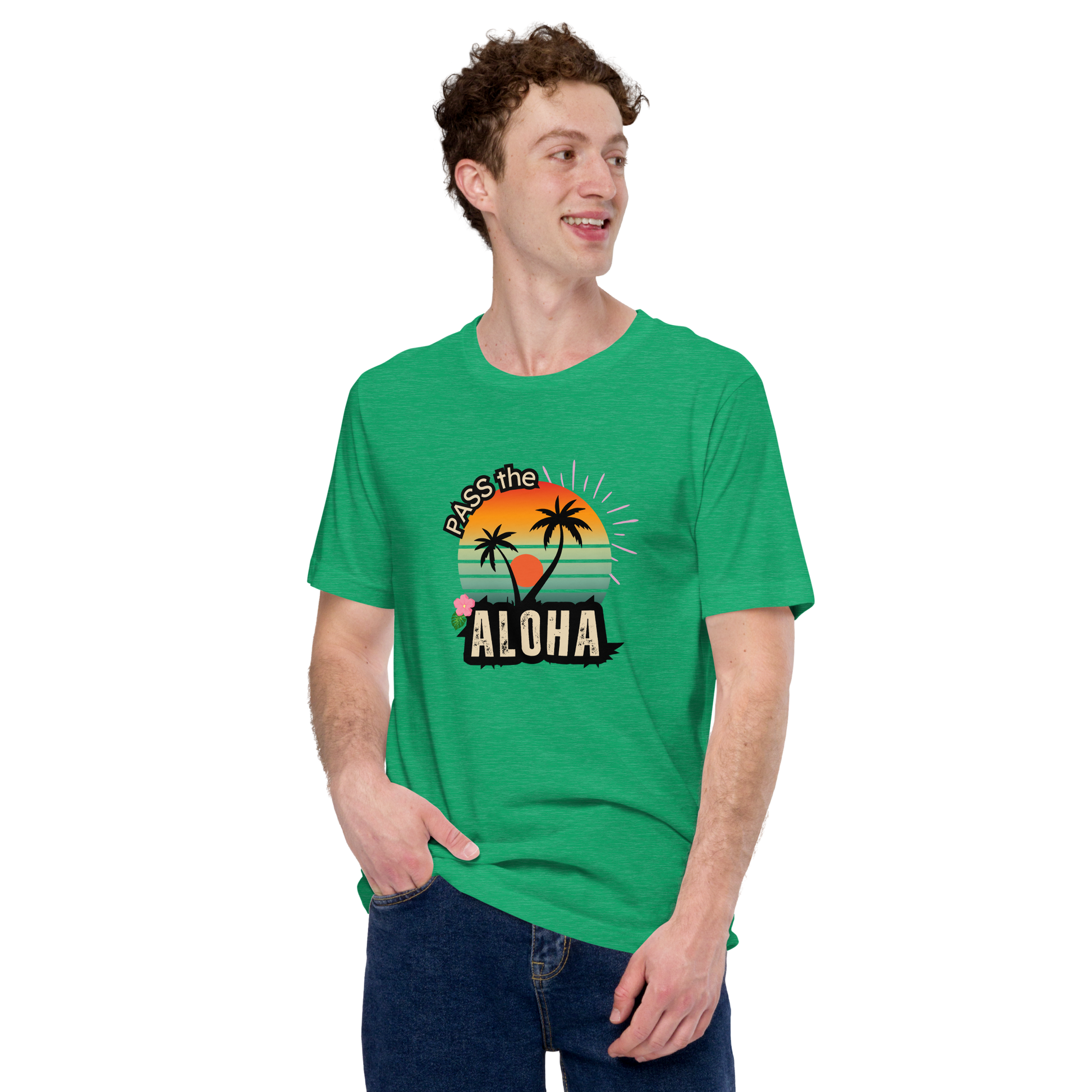Palm Tree T-Shirt - Unisex - Heather Kelly