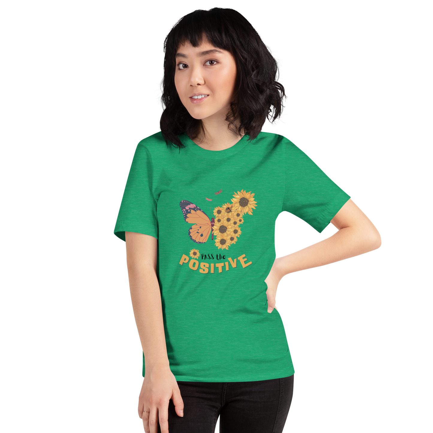 Floral T-Shirt - Unisex - Heather Kelly