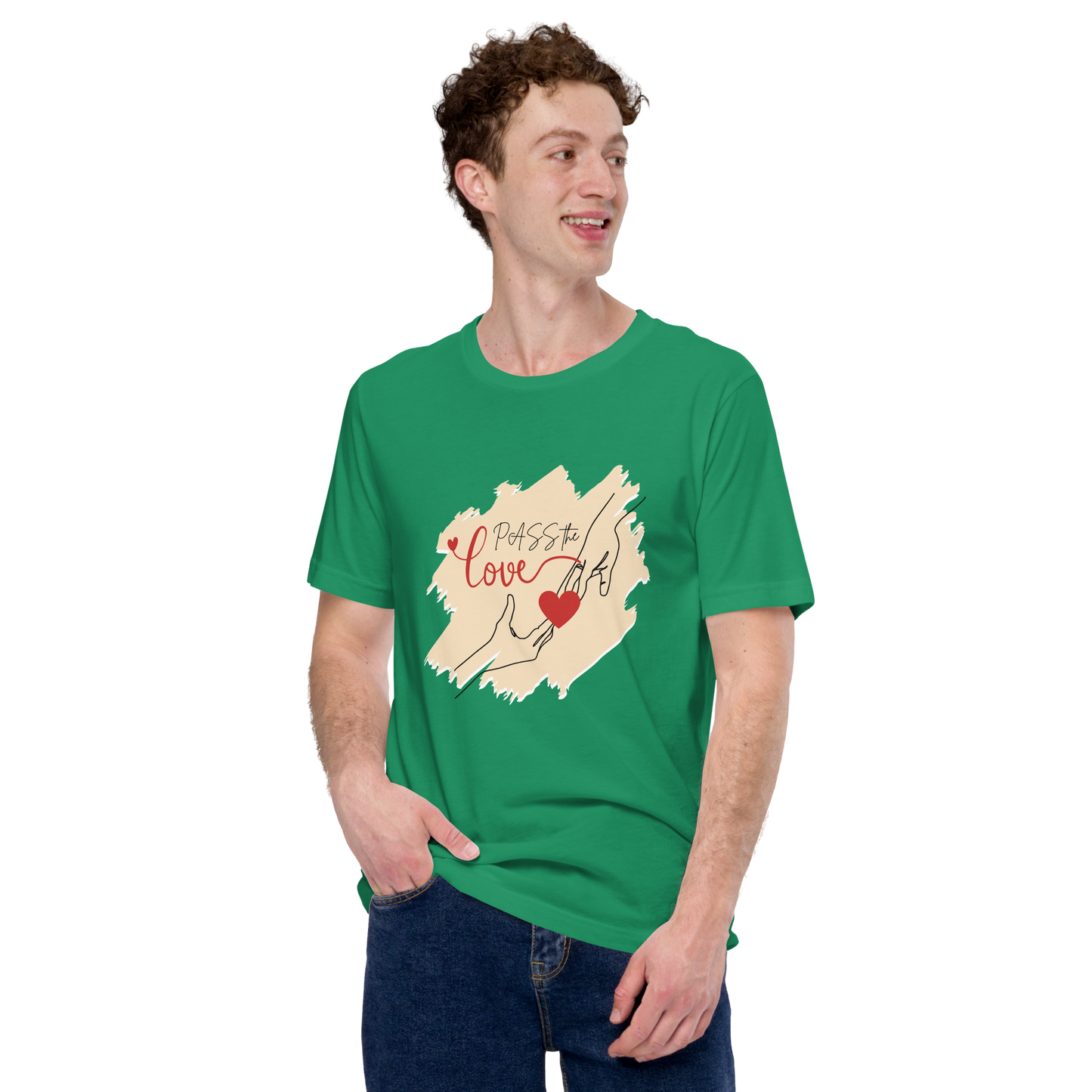 Couple T-Shirt - Unisex - Kelly