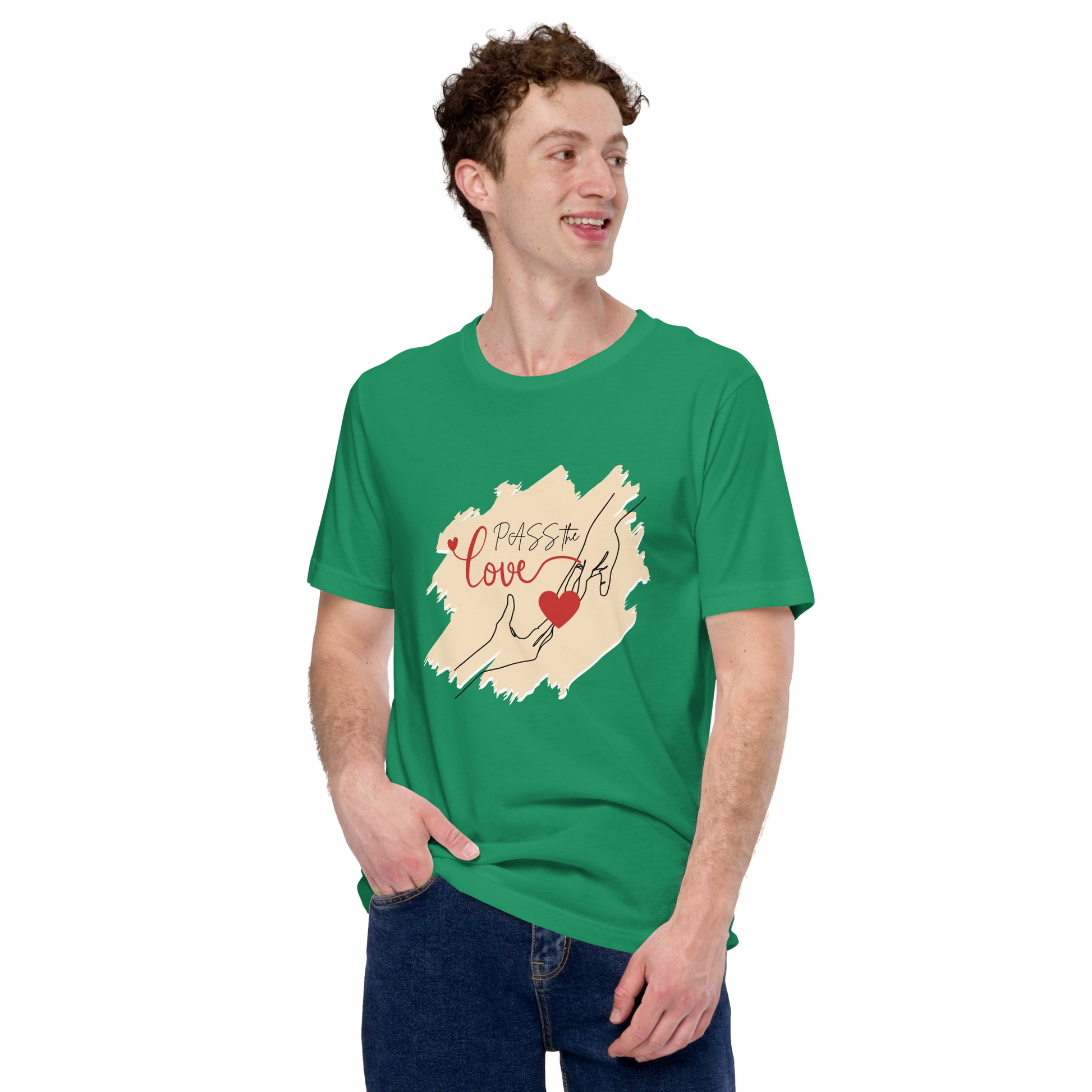 Couple T-Shirt - Unisex - Kelly
