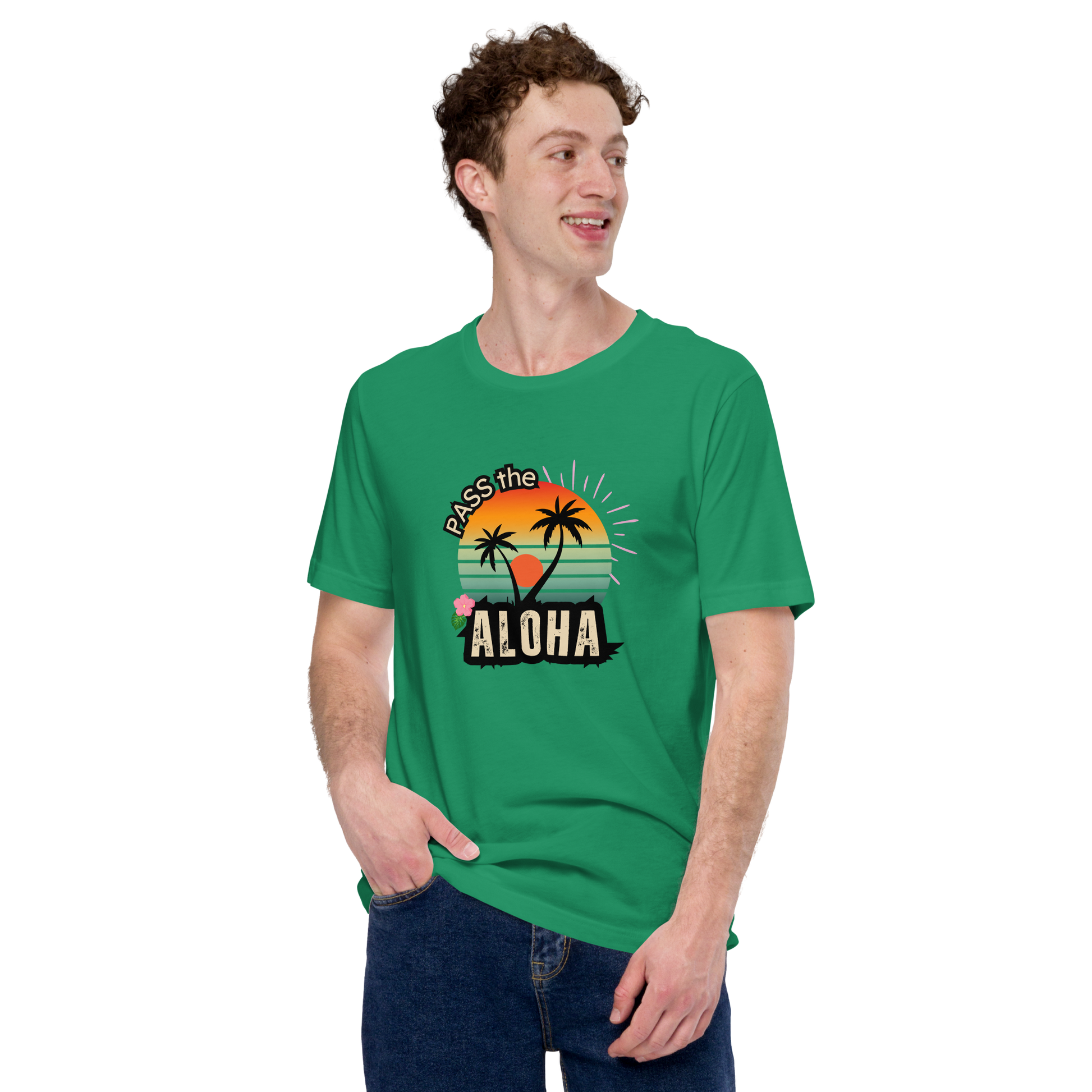 Palm Tree T-Shirt - Unisex - Kelly
