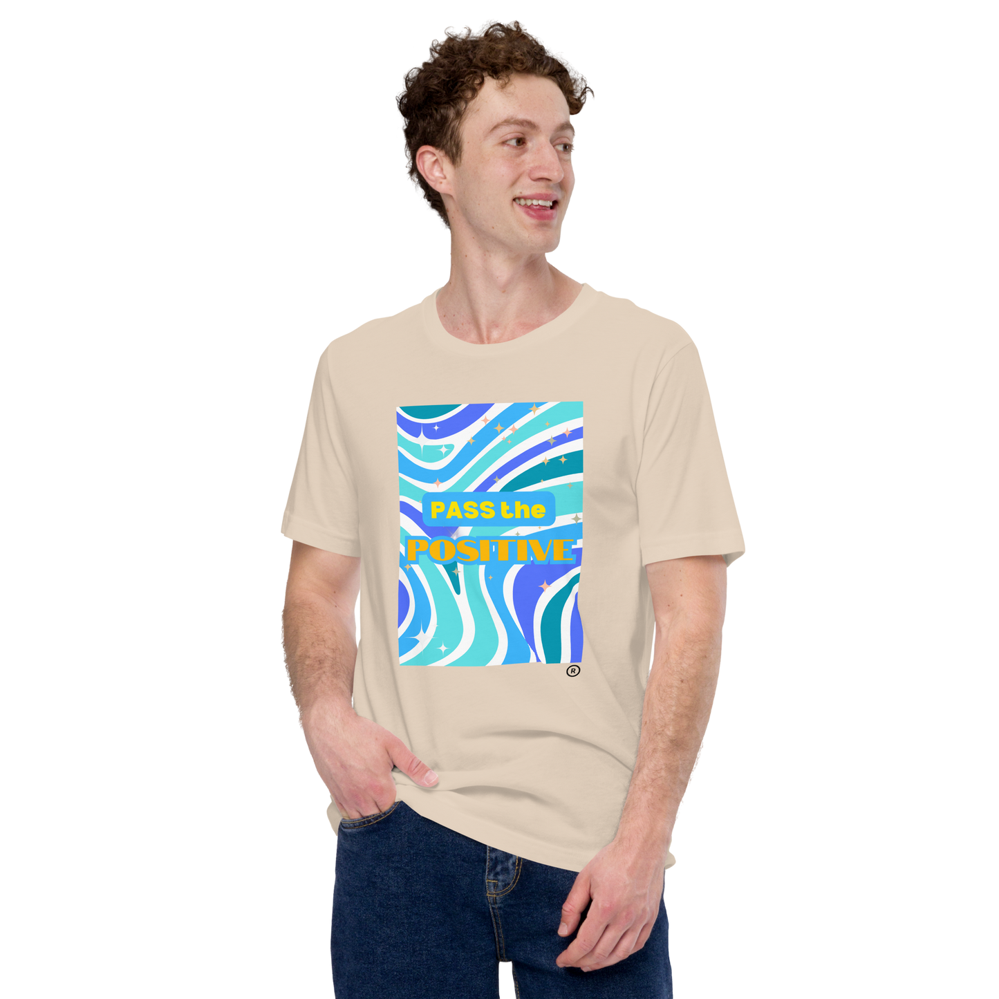 Wavy Dreams T-Shirt - Unisex Tee - Soft Cream