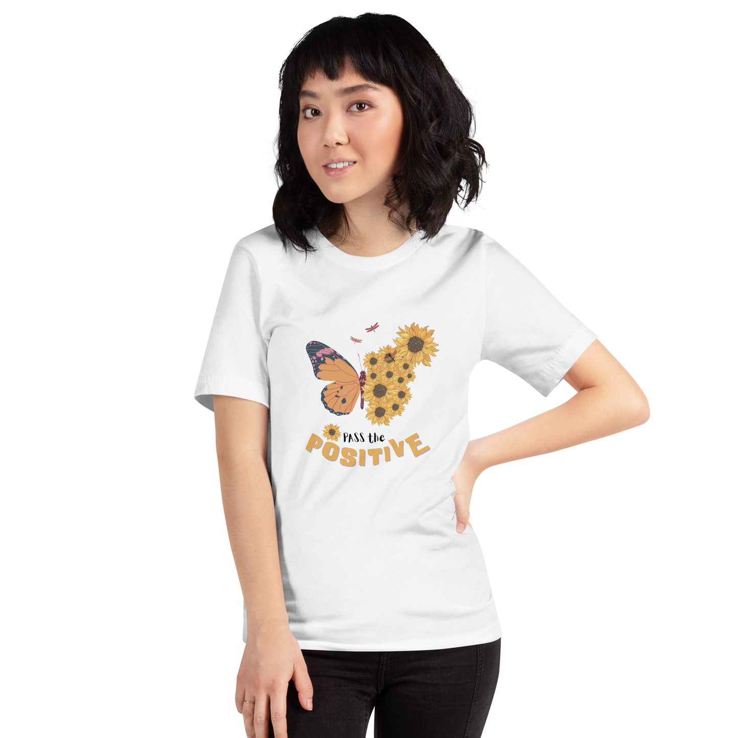 Floral T-Shirt - Unisex - White